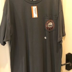 Harley Davidson Shirt Willy G Skull